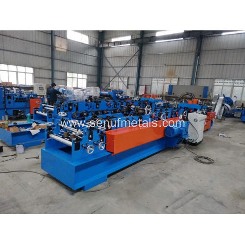 CZU cold roll forming machine with pre cutter